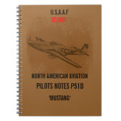 Notitieboek Mustang Pilots (Voorkant)