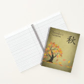Notitieboek najaarsbomen (Aki) (Binnen)