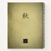 Notitieboek najaarsbomen (Aki) (Achterkant)