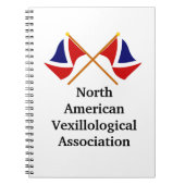 NOTITIEBOEK NAVA Crossed Flags (Voorkant)