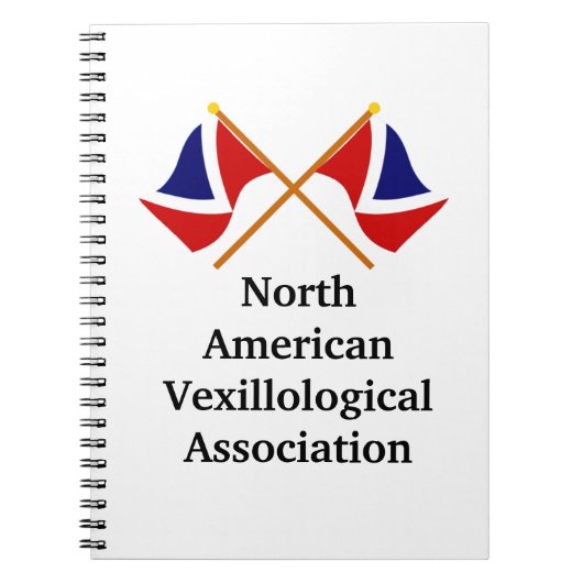 NOTITIEBOEK NAVA Crossed Flags (Voorkant)