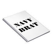 Notitieboek Navy Brat (Rechterzijde)