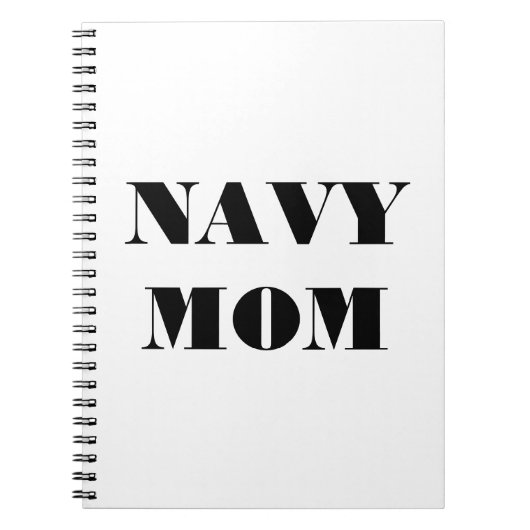 Notitieboek Navy Mam (Voorkant)