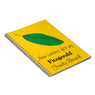 Notitieboek - Nieuwe bladeren