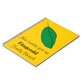 Notitieboek - Nieuwe bladeren (Linkerzijde)