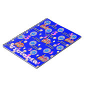 Notitieboek, nummer 3 Happy 3rd Birthday Notes Blu Notitieboek (Linkerzijde)