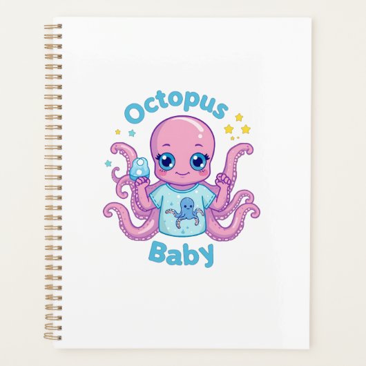 Notitieboek Octopus Baby (Voorkant)