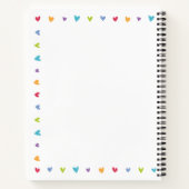 Notitieboek of journaal ontvangen om geadresseerde (Achterkant)