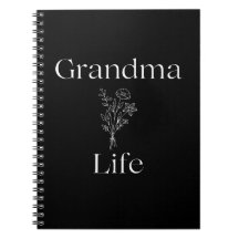 Notitieboek Oma Life Wildflowers