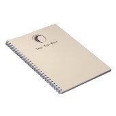 Notitieboek op maat van de schrijver (Rechterzijde)