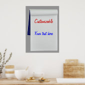 Notitieboek Opmerkingen  Poster (Keuken)