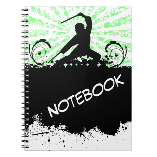 Notitieboek over vechtsporten (Voorkant)