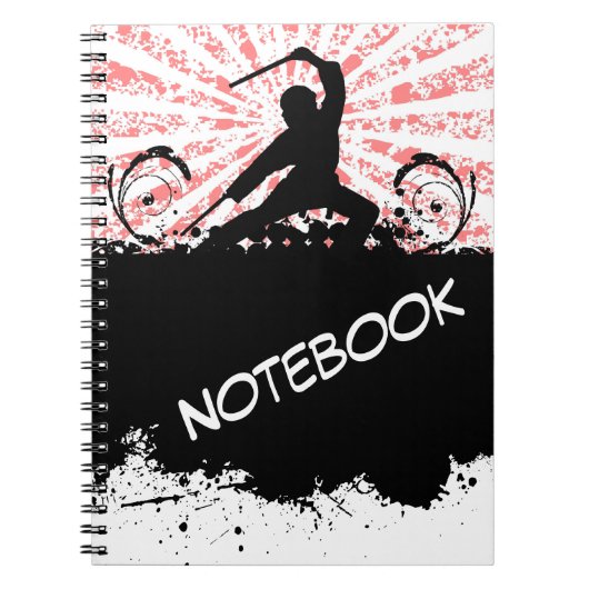 Notitieboek over vechtsporten (Voorkant)