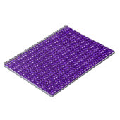 Notitieboek Paarse Glitter (Linkerzijde)