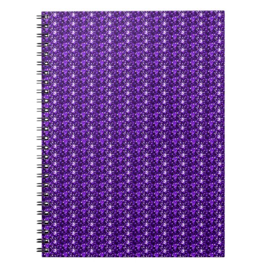 Notitieboek Paarse Glitter (Voorkant)