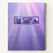 Notitieboek Paarse Oceaan Mermaid (Achterkant)