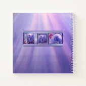 Notitieboek Paarse Oceaan Mermaid (Achterkant)