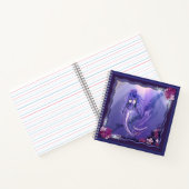 Notitieboek Paarse Oceaan Mermaid (Binnen)