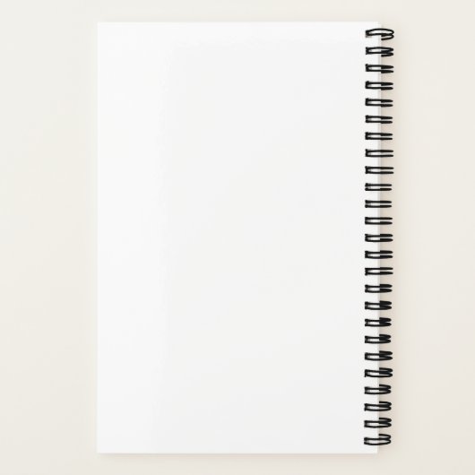 Notitieboek Paarse vlinder (Achterkant)