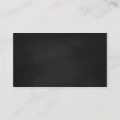 Notitieboek pagina Onderwijs Docent Visitekaartje (Achterkant)