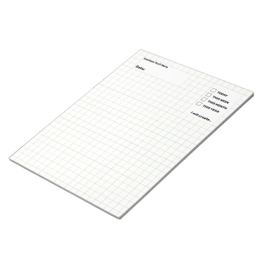 Notitieboek papier engineering grafiekbladen notitieblok (Schuin)