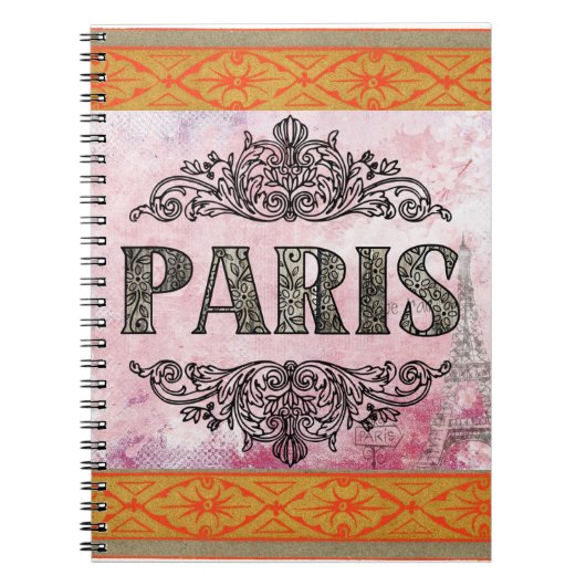 Notitieboek Parijs (Voorkant)