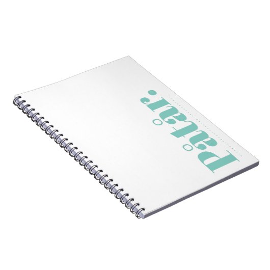 Notitieboek Påtår (Rechterzijde)