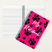 Notitieboek Paw Print (Binnen)