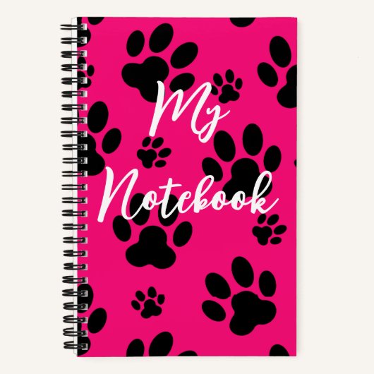 Notitieboek Paw Print (Voorkant)