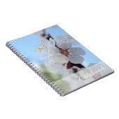 Notitieboek Peach Flowers (Rechterzijde)