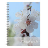 Notitieboek Peach Flowers (Voorkant)