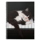 Notitieboek-Piano Kitten Notitieboek (Voorkant)