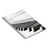 Notitieboek - Piano / Muziek (Rechterzijde)