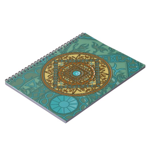 Notitieboek Pisces Mandala (Linkerzijde)