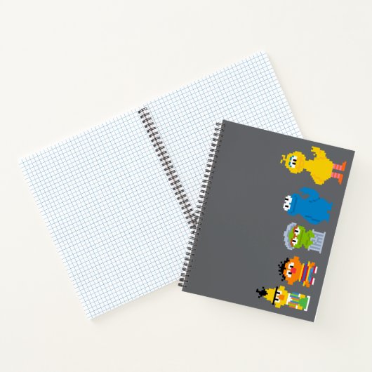 Notitieboek Pixel Sesame Street Characters (Binnen)
