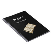 Notitieboek poëzie (Rechterzijde)