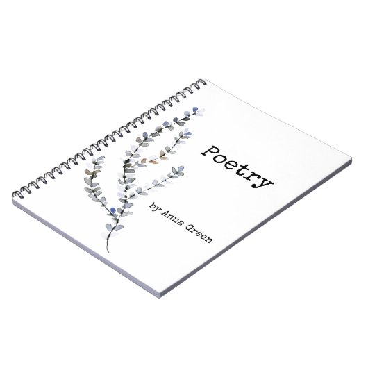 Notitieboek poëzie (Linkerzijde)