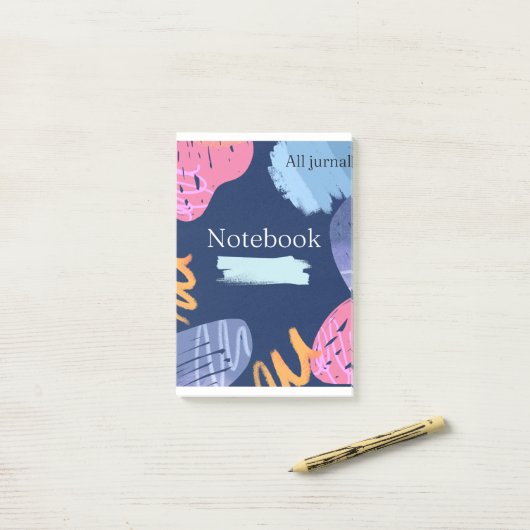 Notitieboek Post-it® Notes (Op bureau)