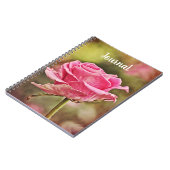 Notitieboek prachtige roze roze roze kunstjournaal (Linkerzijde)