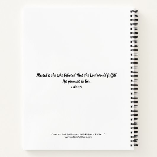 Notitieboek Prayer Warrior Journal (Achterkant)