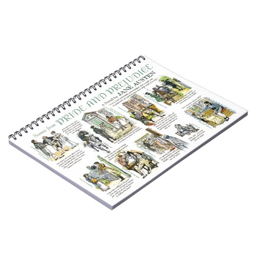 Notitieboek Pride & Prejudice (Linkerzijde)