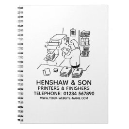 Notitieboek Printers en Finishers