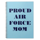 Notitieboek Proud Air Force mama (Voorkant)
