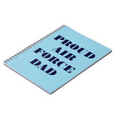 Notitieboek Proud Air Force Pa (Linkerzijde)