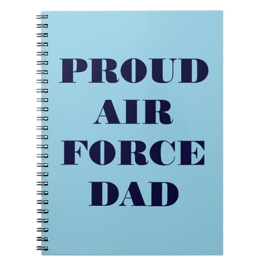 Notitieboek Proud Air Force Pa (Voorkant)