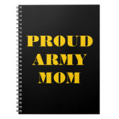 Notitieboek Proud Army Mam (Voorkant)