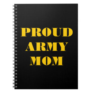 Notitieboek Proud Army Mam