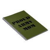Notitieboek Proud Army Mam (Rechterzijde)