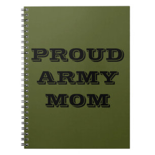 Notitieboek Proud Army Mam