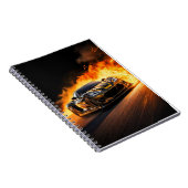 Notitieboek - racewagen (Rechterzijde)
